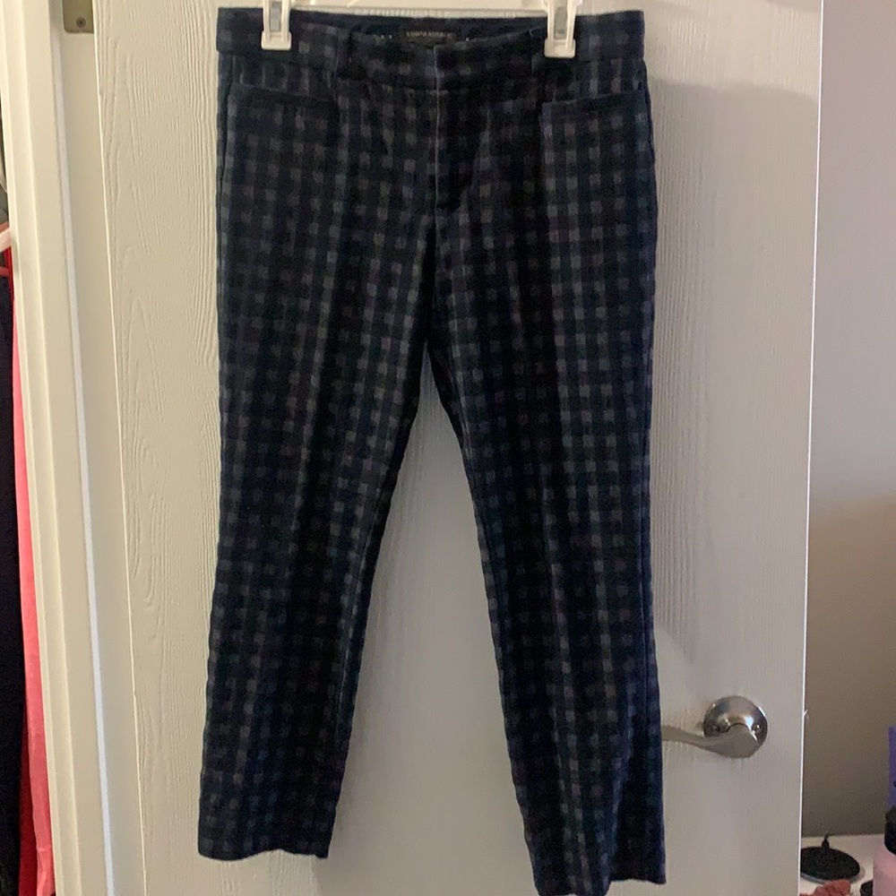 Banana Republic Plaid Sloan Pant